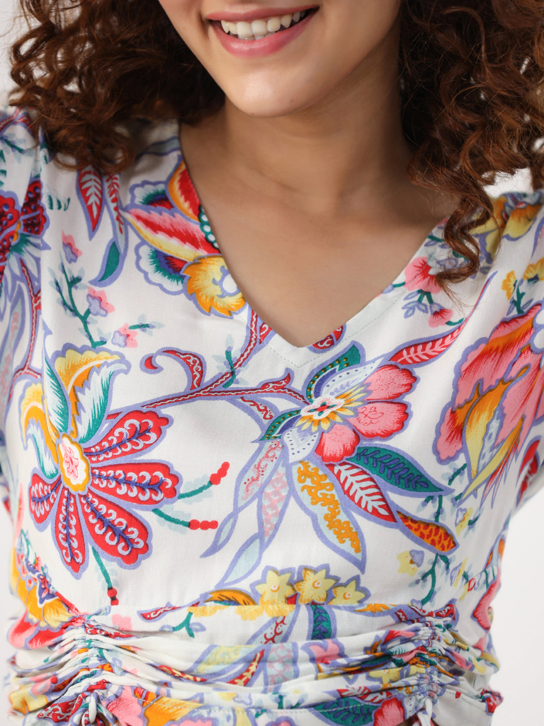 Floral Printed Night Suit set