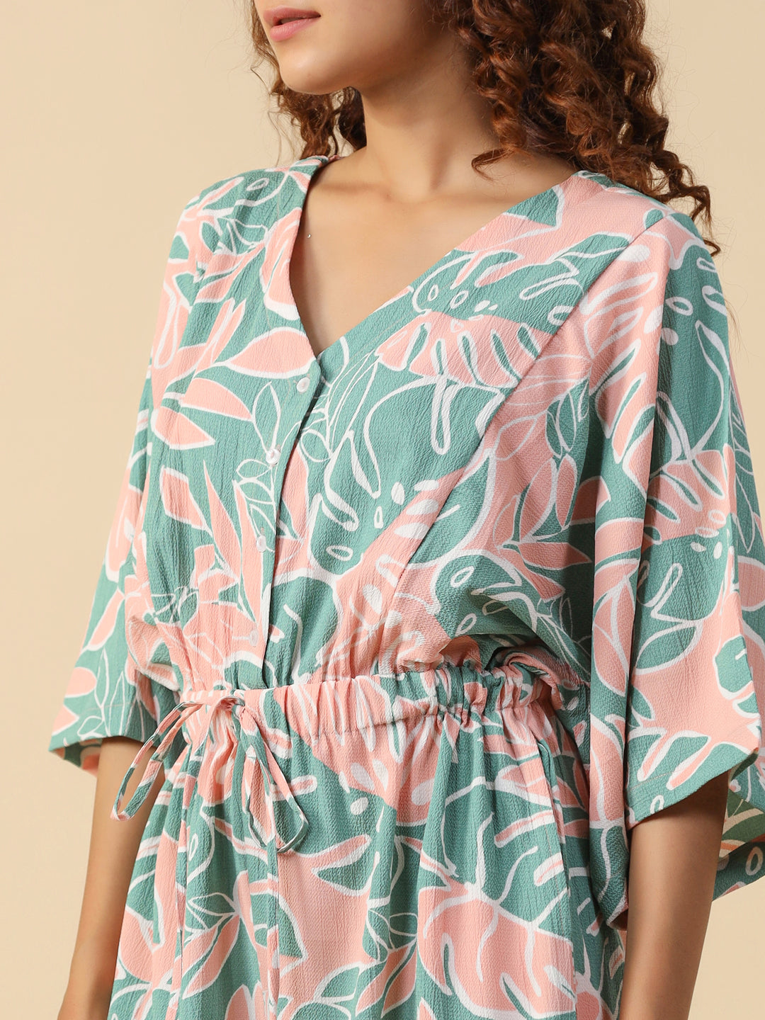 Printed jumpsuit loungewear