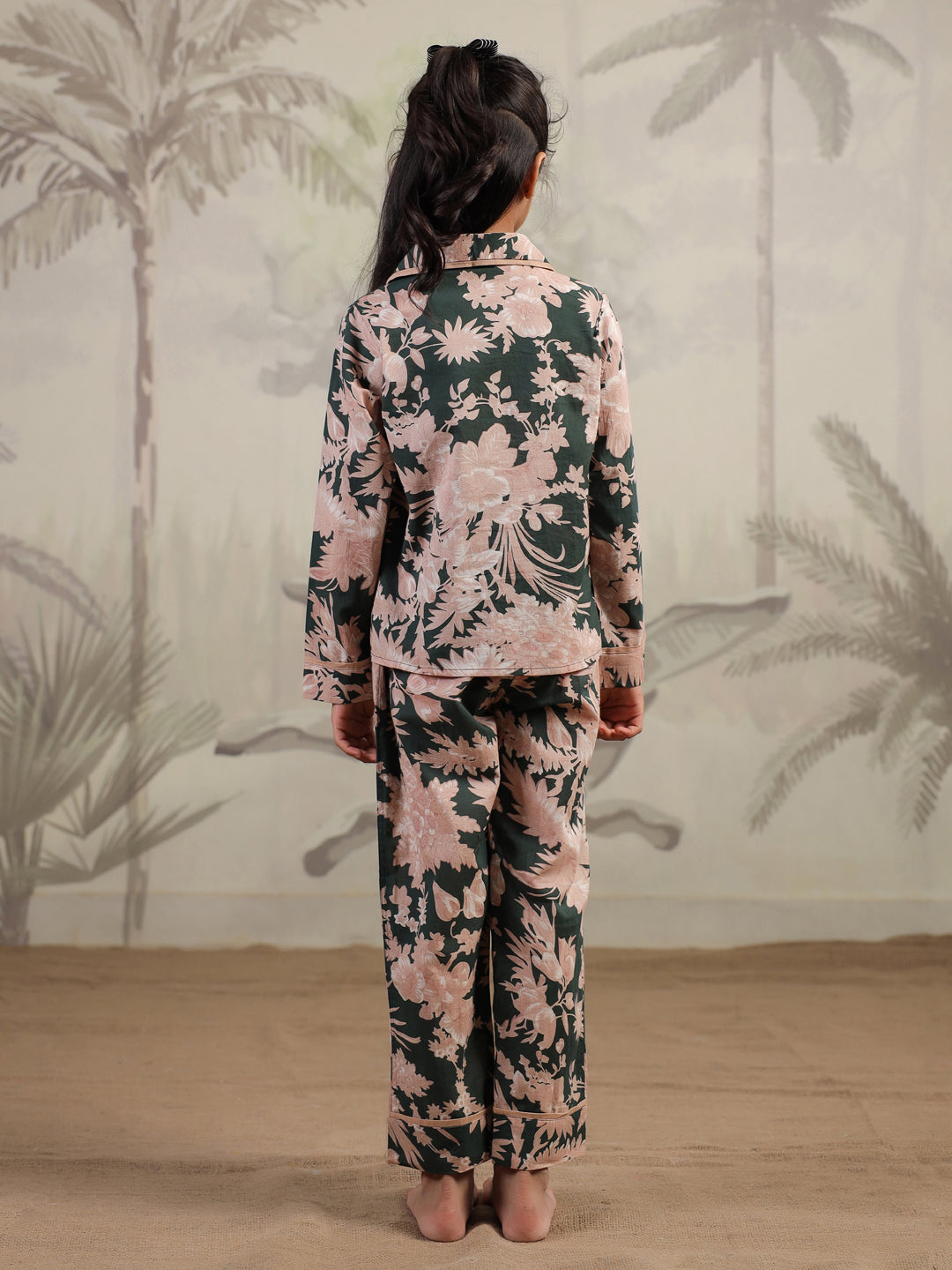 Cotton Printed Night Suit Set for Kids