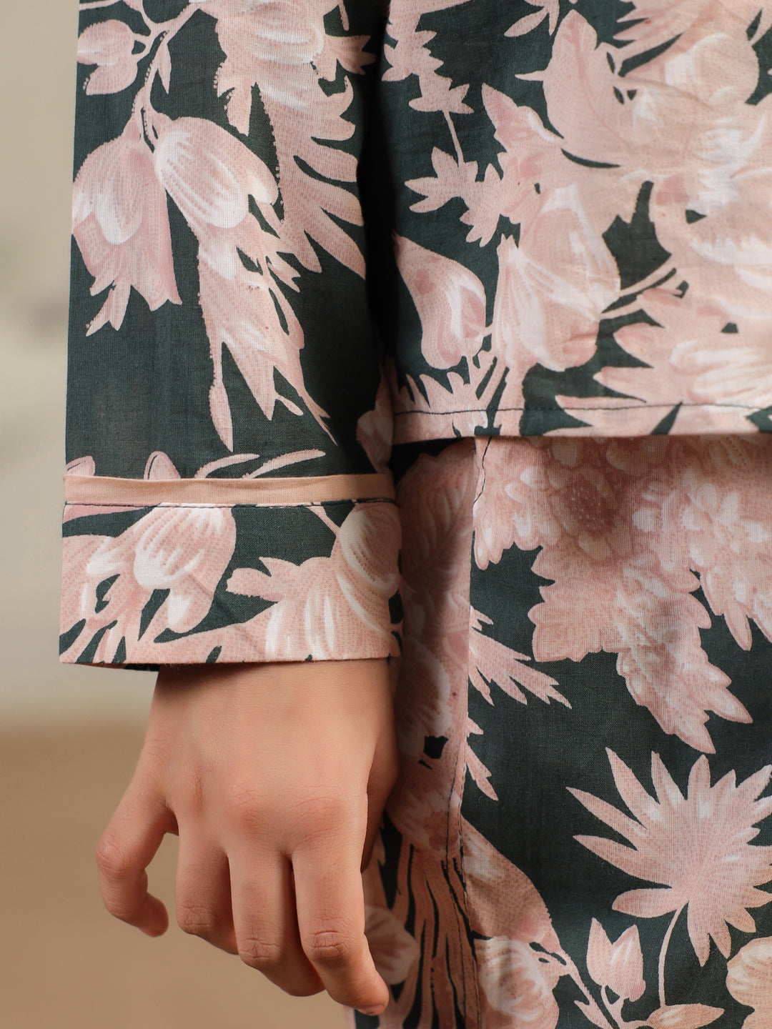 Cotton Printed Night Suit Set for Kids