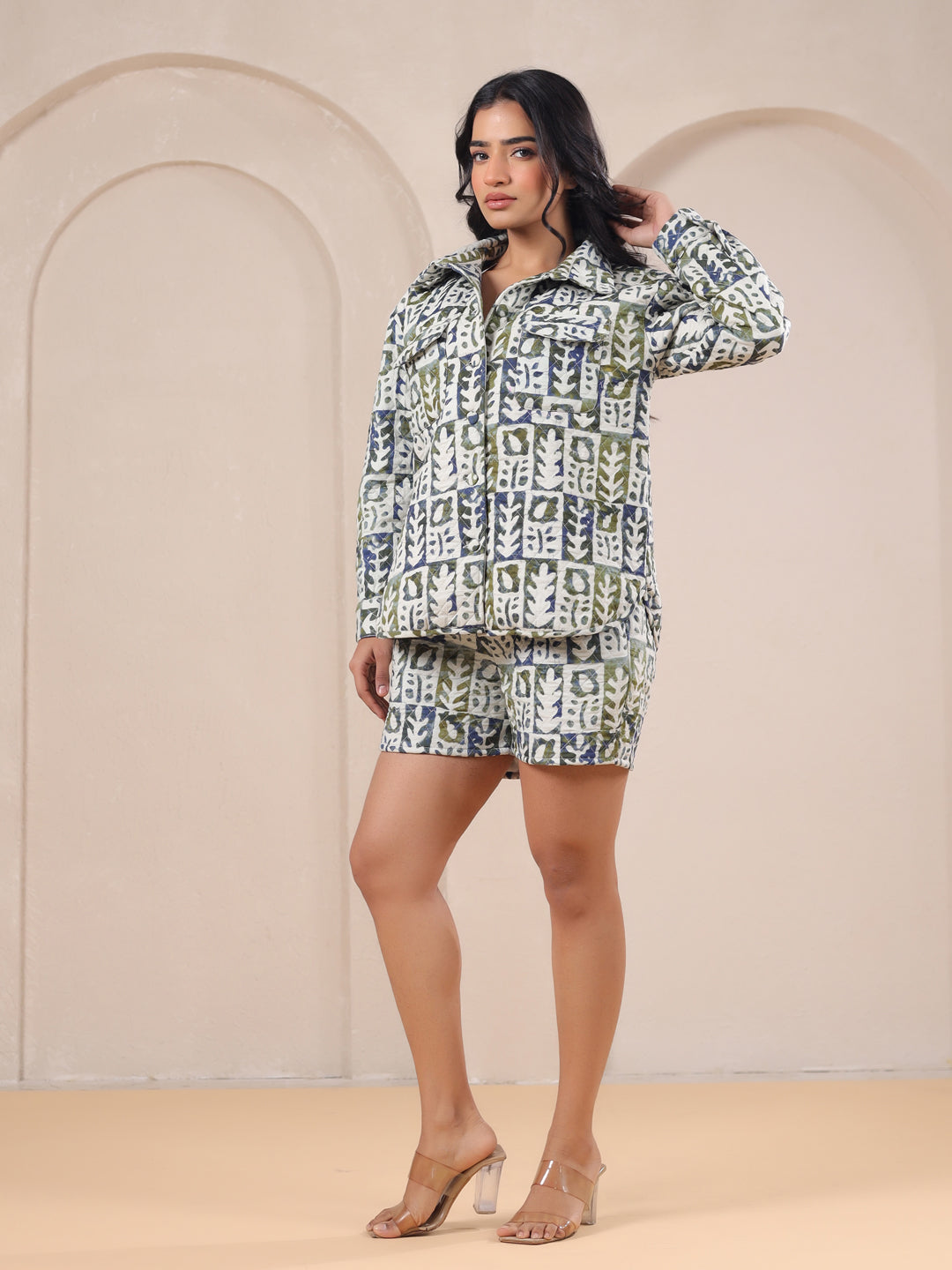 Multicolor Cotton Co-ords Set for Women