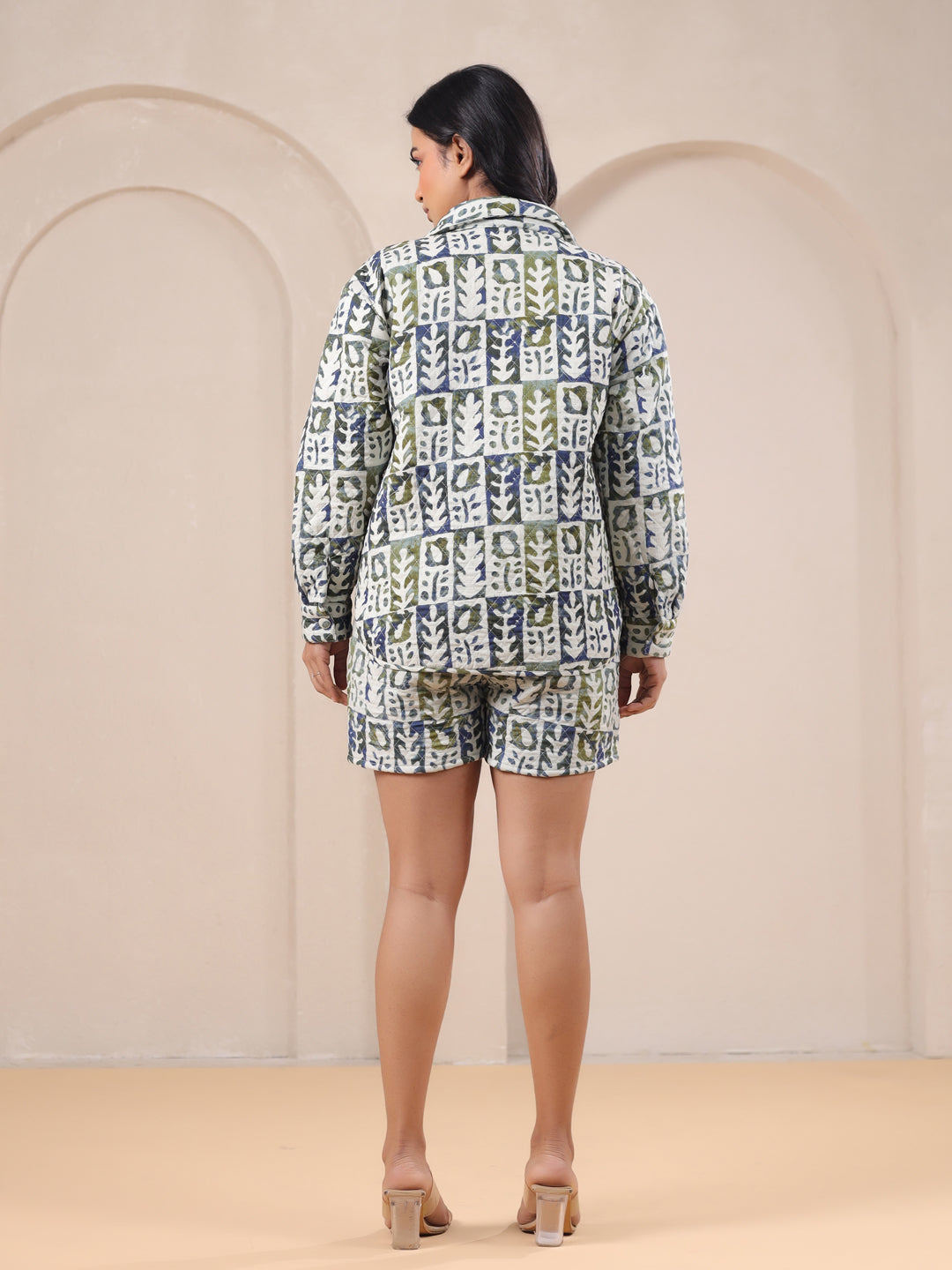 Multicolor Cotton Co-ords Set for Women