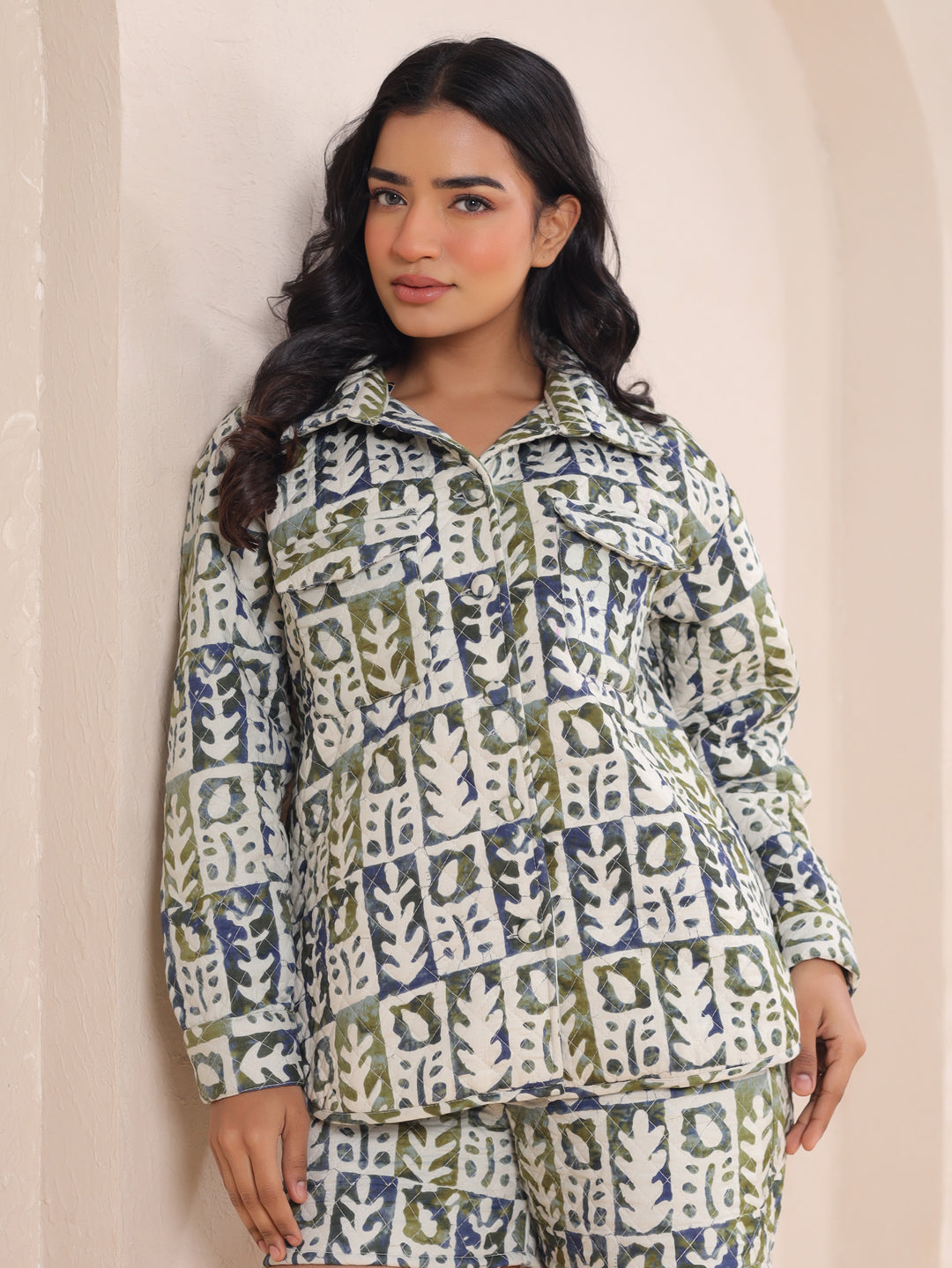 Multicolor Cotton Co-ords Set for Women