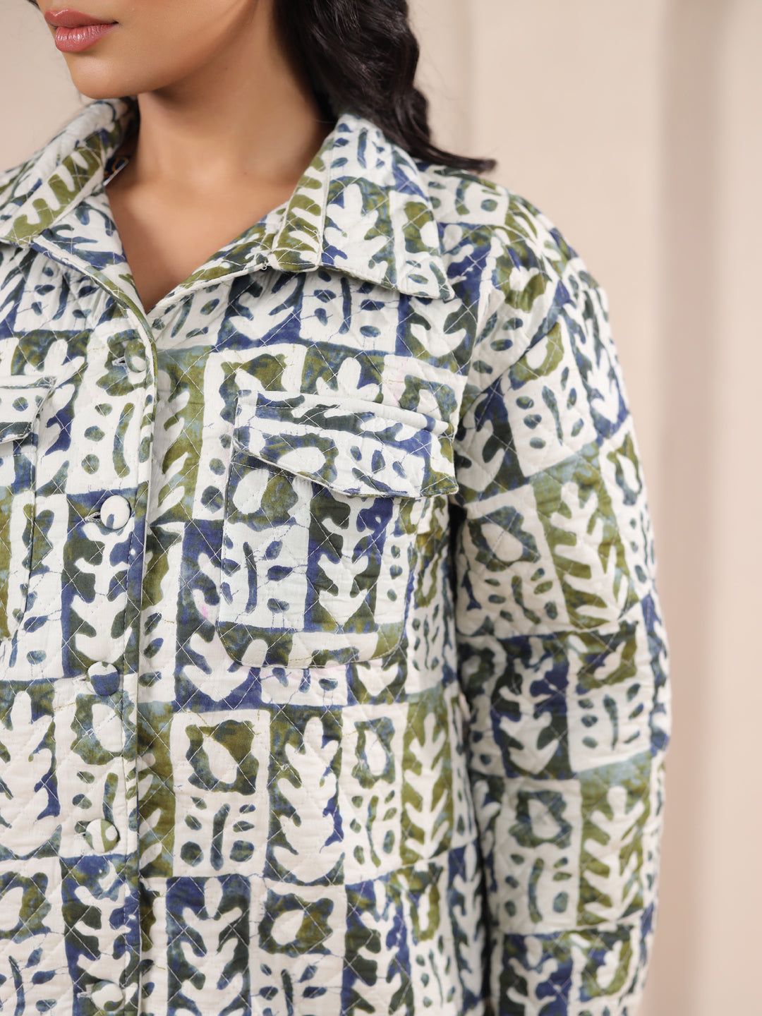 Multicolor Cotton Co-ords Set for Women