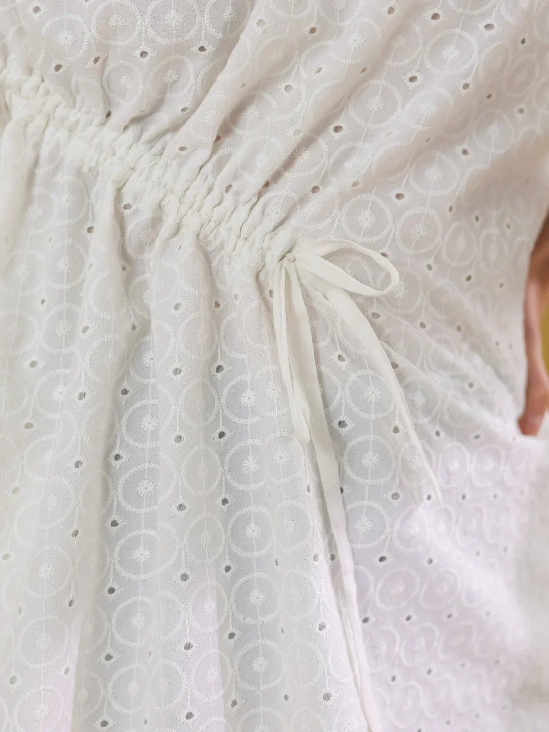 White Color Solid Top for Women - SanskrutiHomes