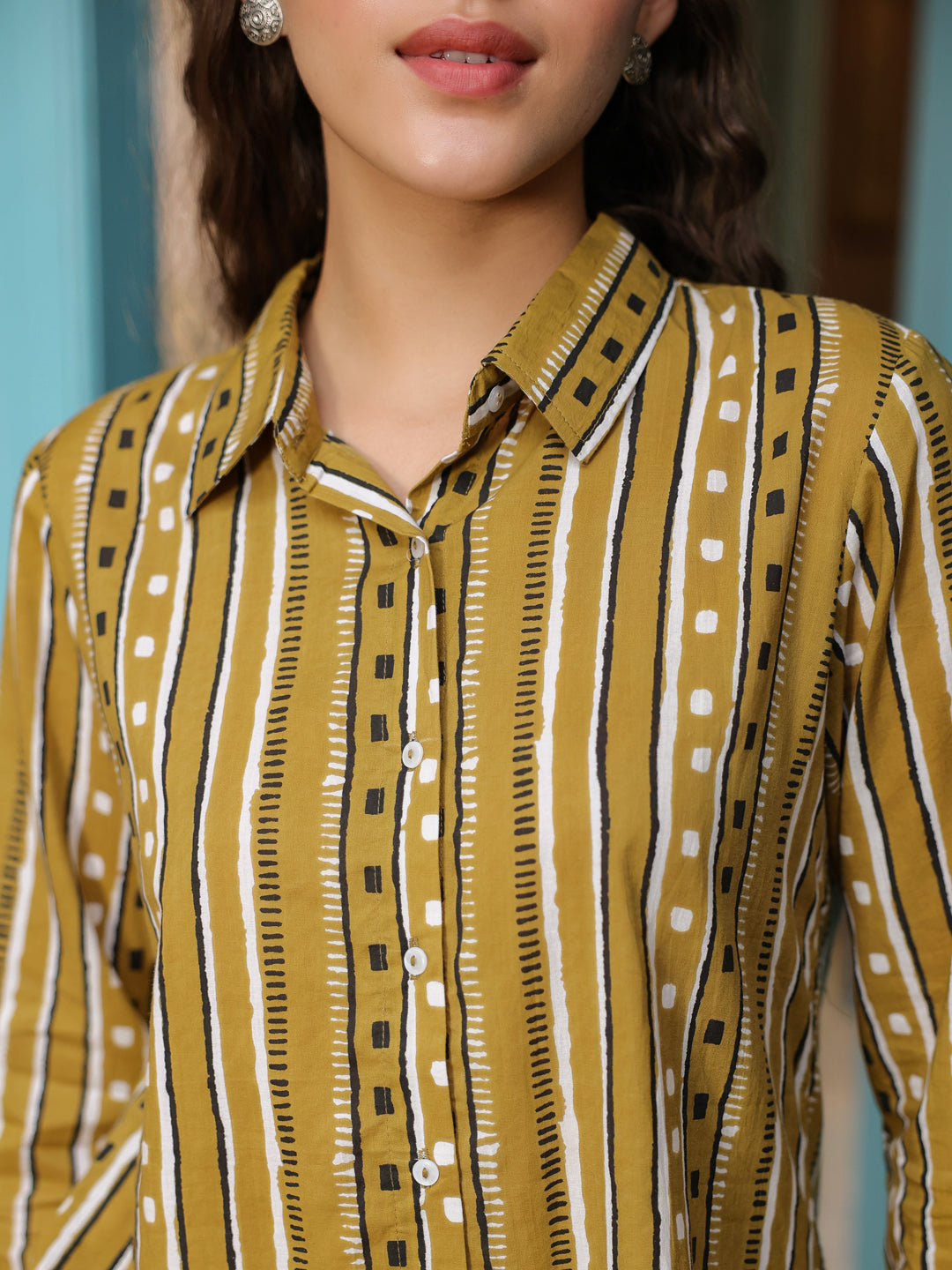 Cotton Printed Night Suit Set for Women - SanskrutiHomes