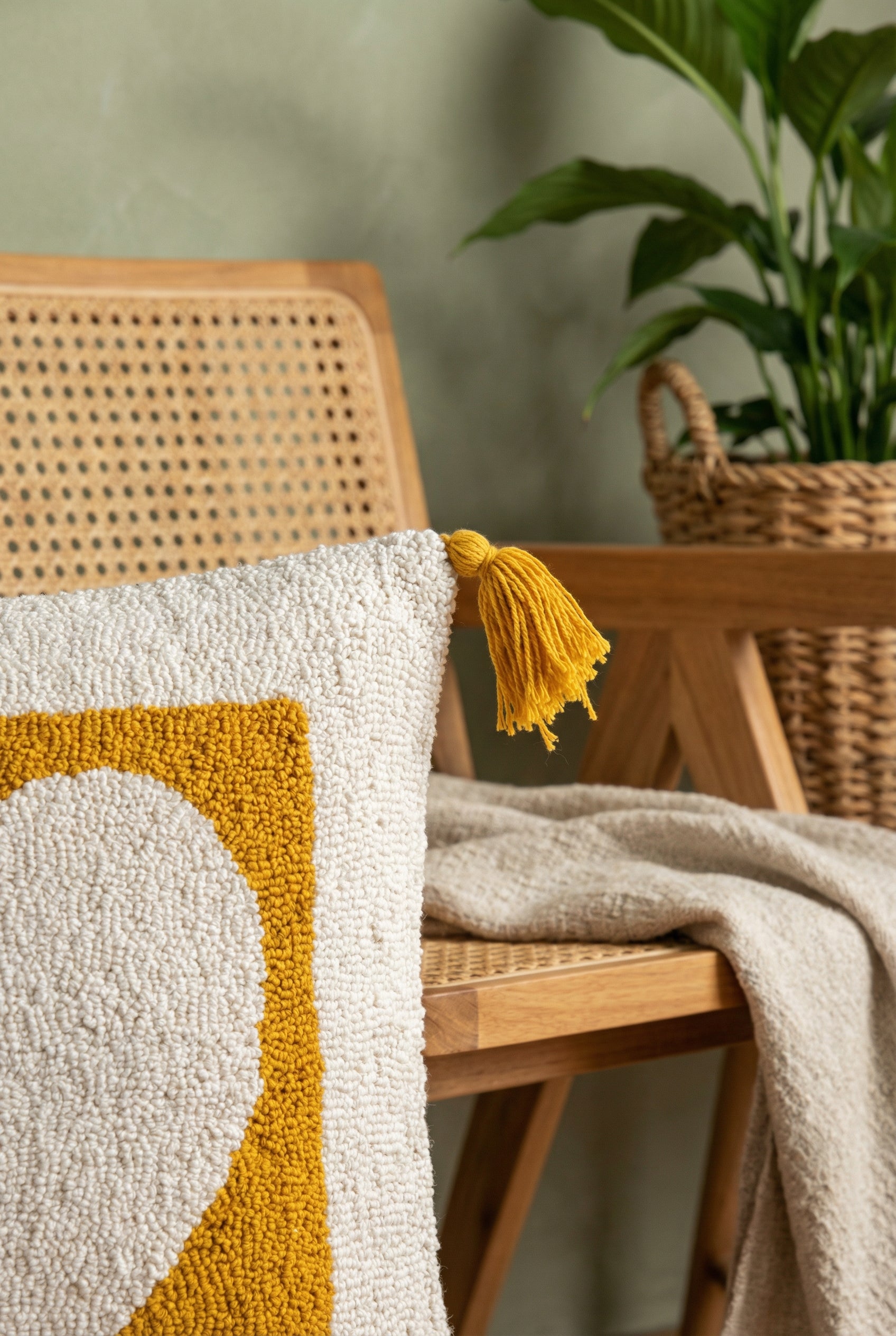 White Embroidered Cotton Washable Squared Cushion Covers
