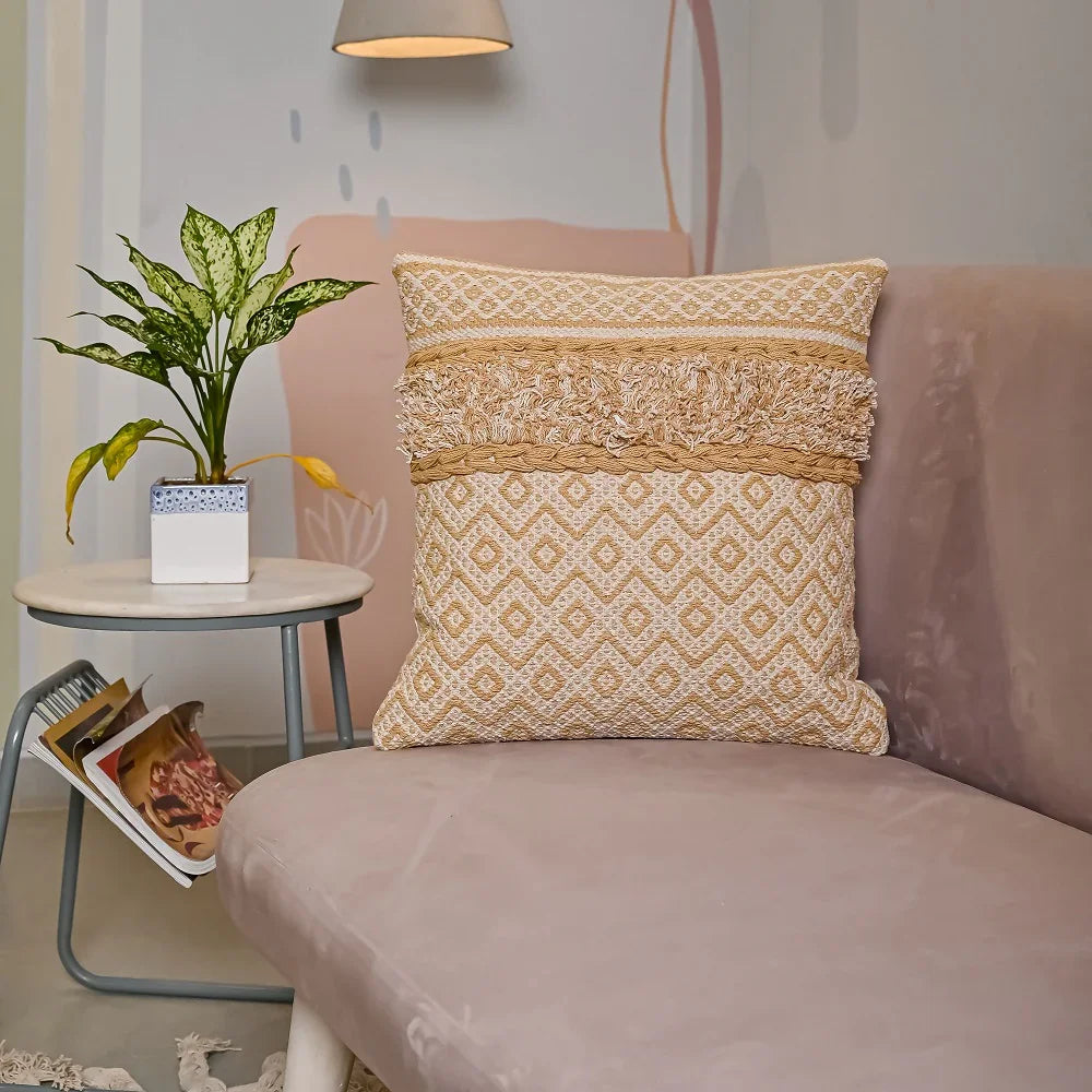 Morocco Handmade cotton Cushion Covers. - SanskrutiHomes