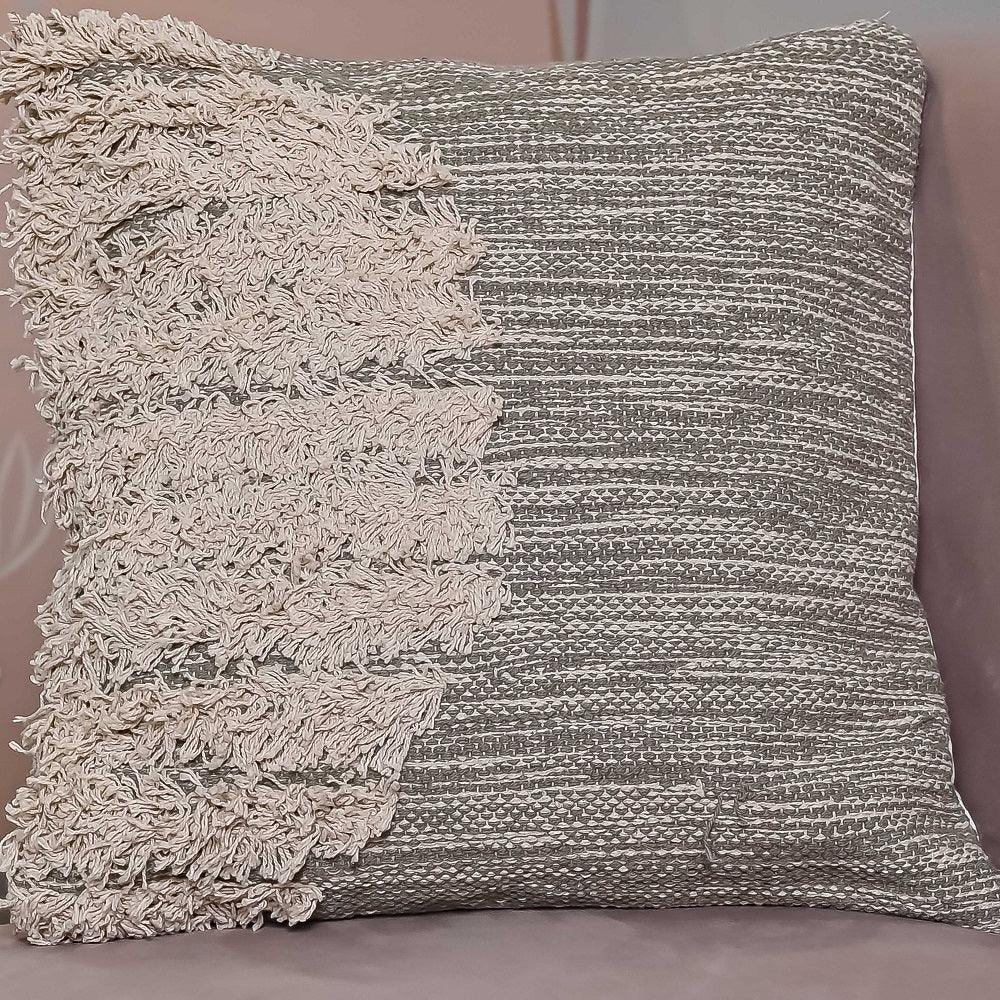 100% Cotton handmade Multi-color Cushion Covers.(Set of 4 ) - SanskrutiHomes