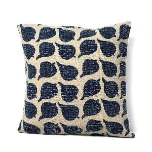 Blue 100% Cotton rug Cushion Covers. - SanskrutiHomes