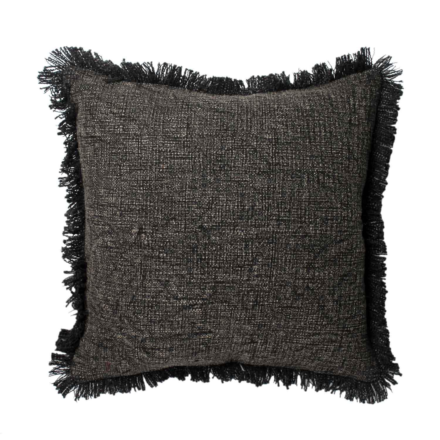 Grey 100% Cotton Cushion Covers. - SanskrutiHomes