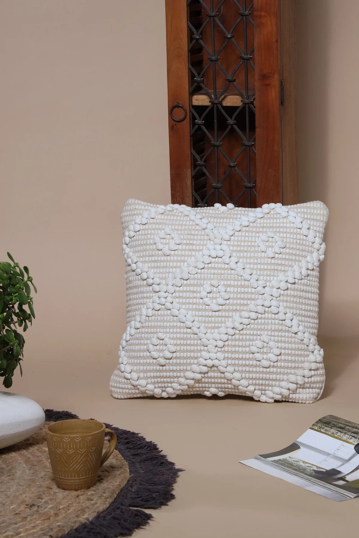 Boho handmade cotton Cushion