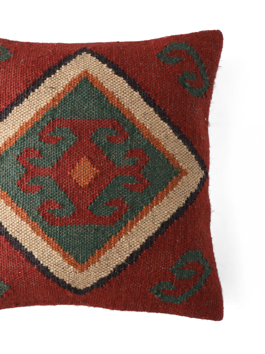 Designer Hand-made Jute Cushion Cover