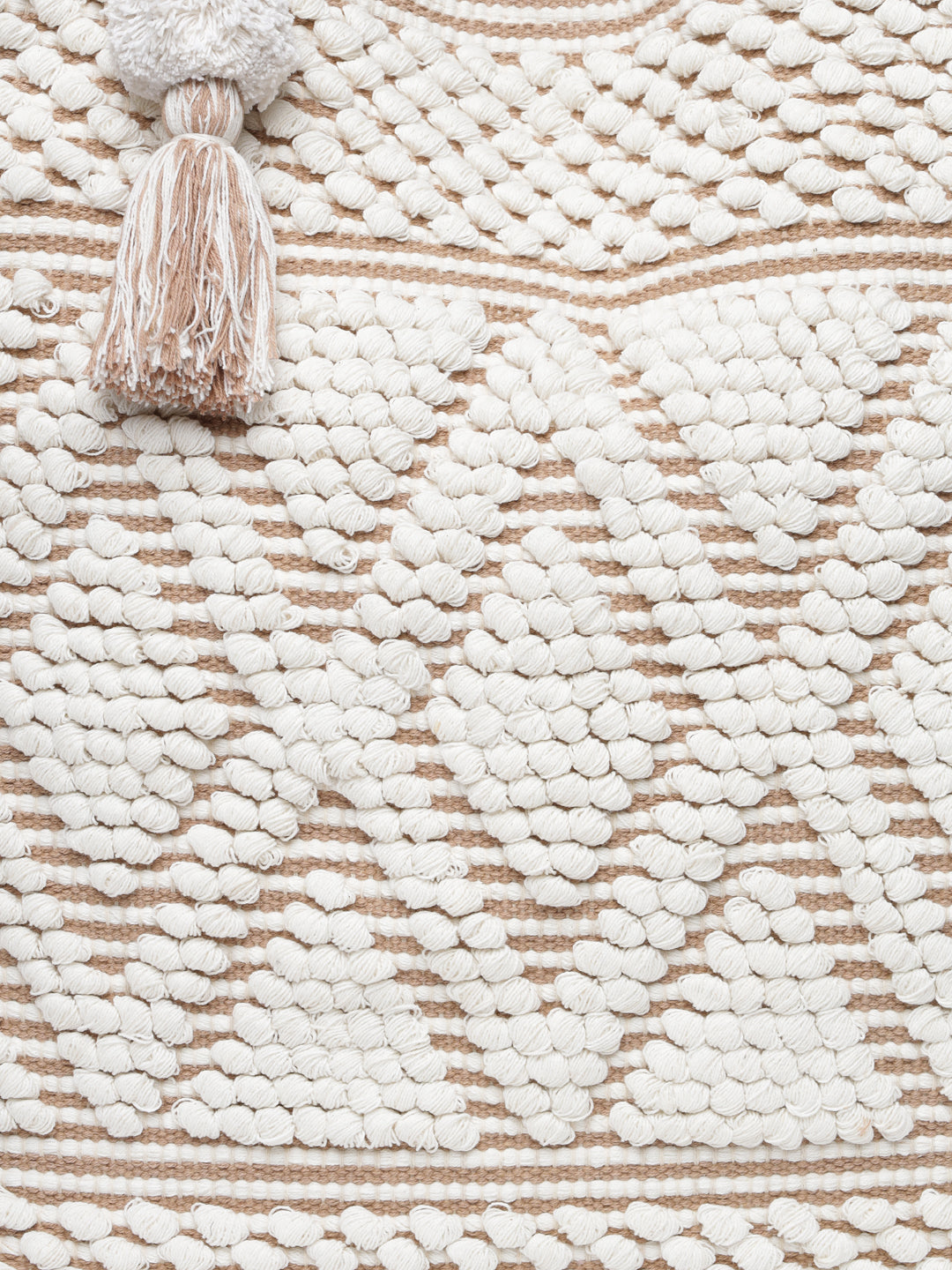 Ricotta Tassel Hand Woven Tote Bag