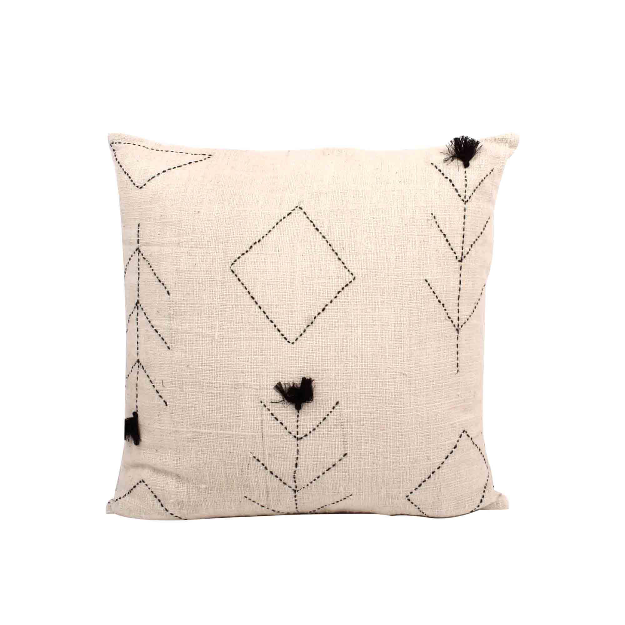 Hand-Weaved 100% Cotton Cushion Covers - SanskrutiHomes