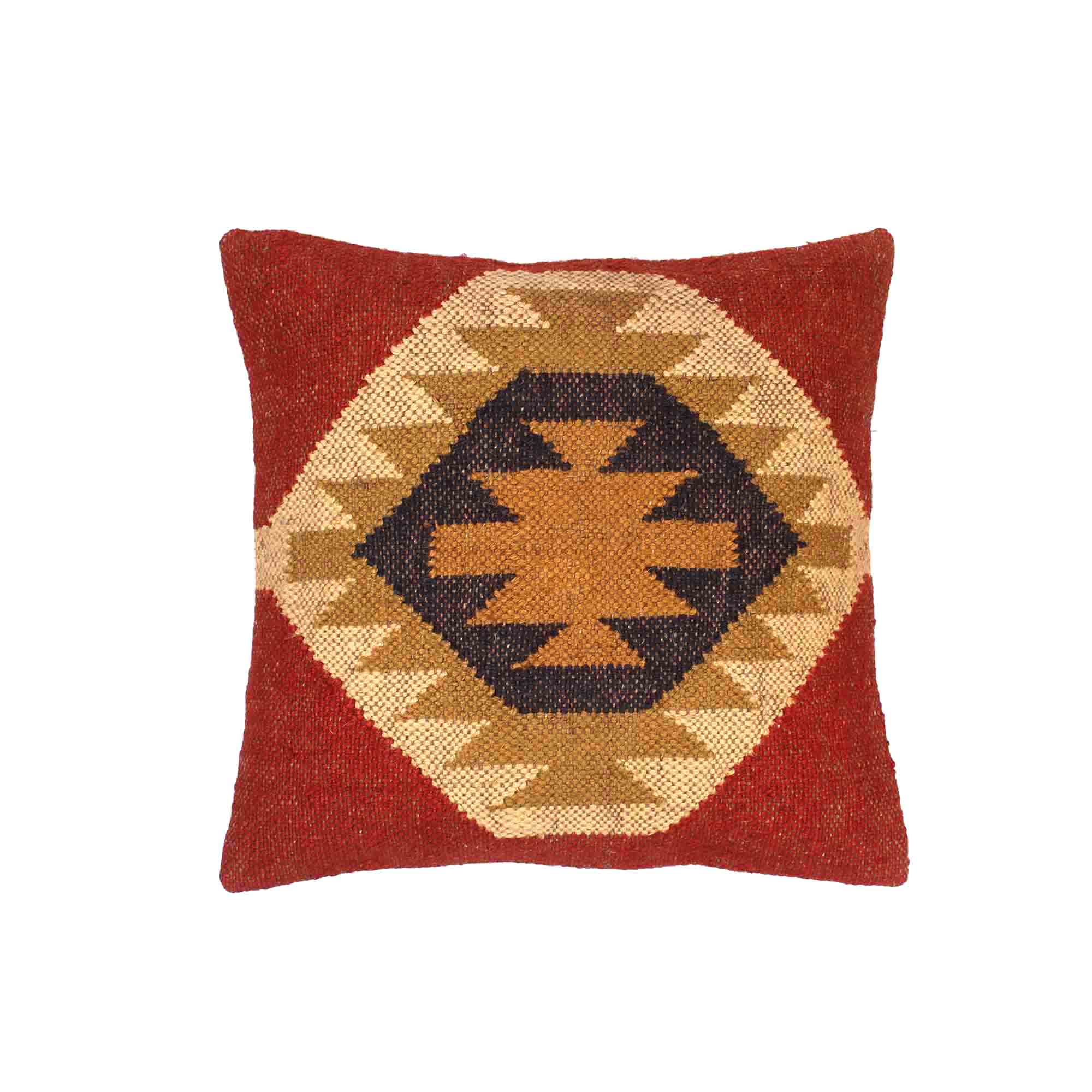 Designer Hand-made Jute Cushion Cover