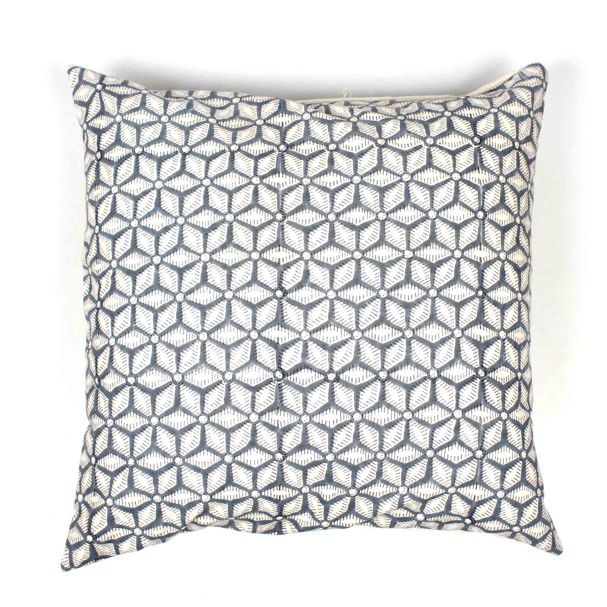 Hand-block Cotton Cushion Covers