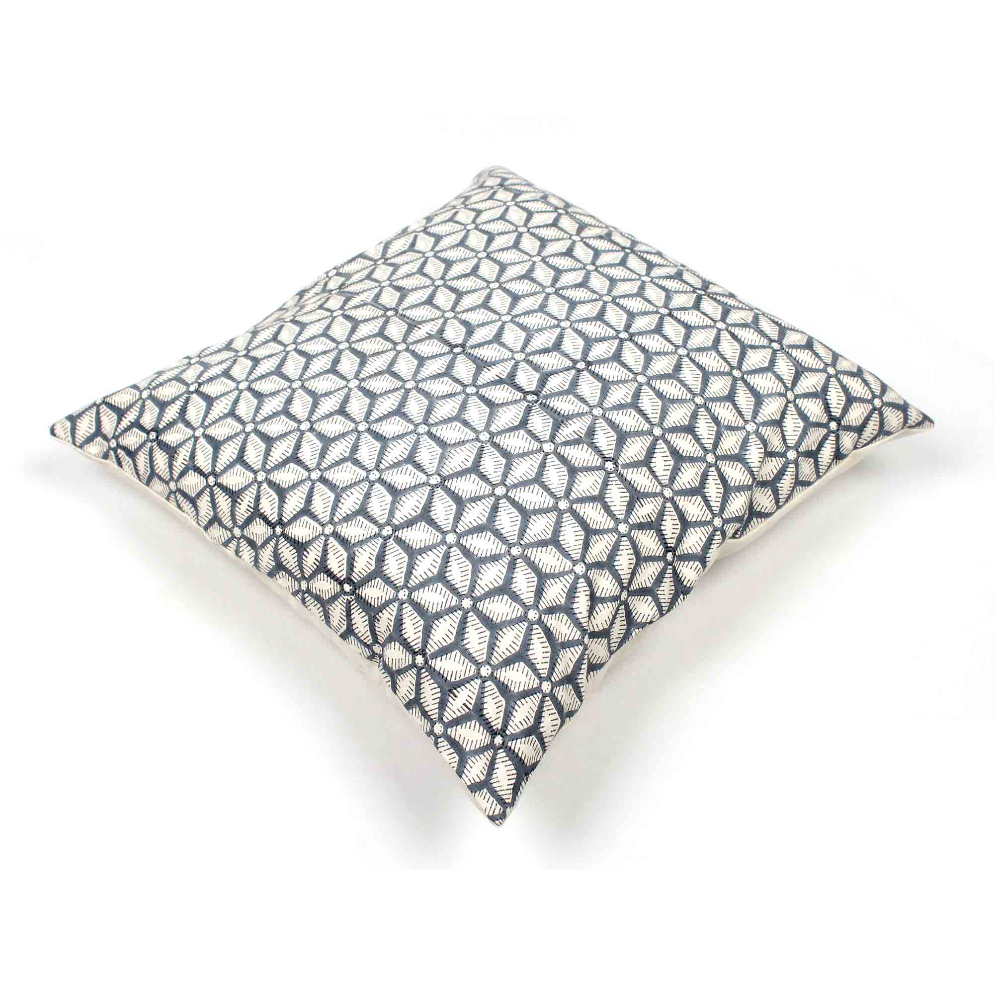 Hand-block Cotton Cushion Covers