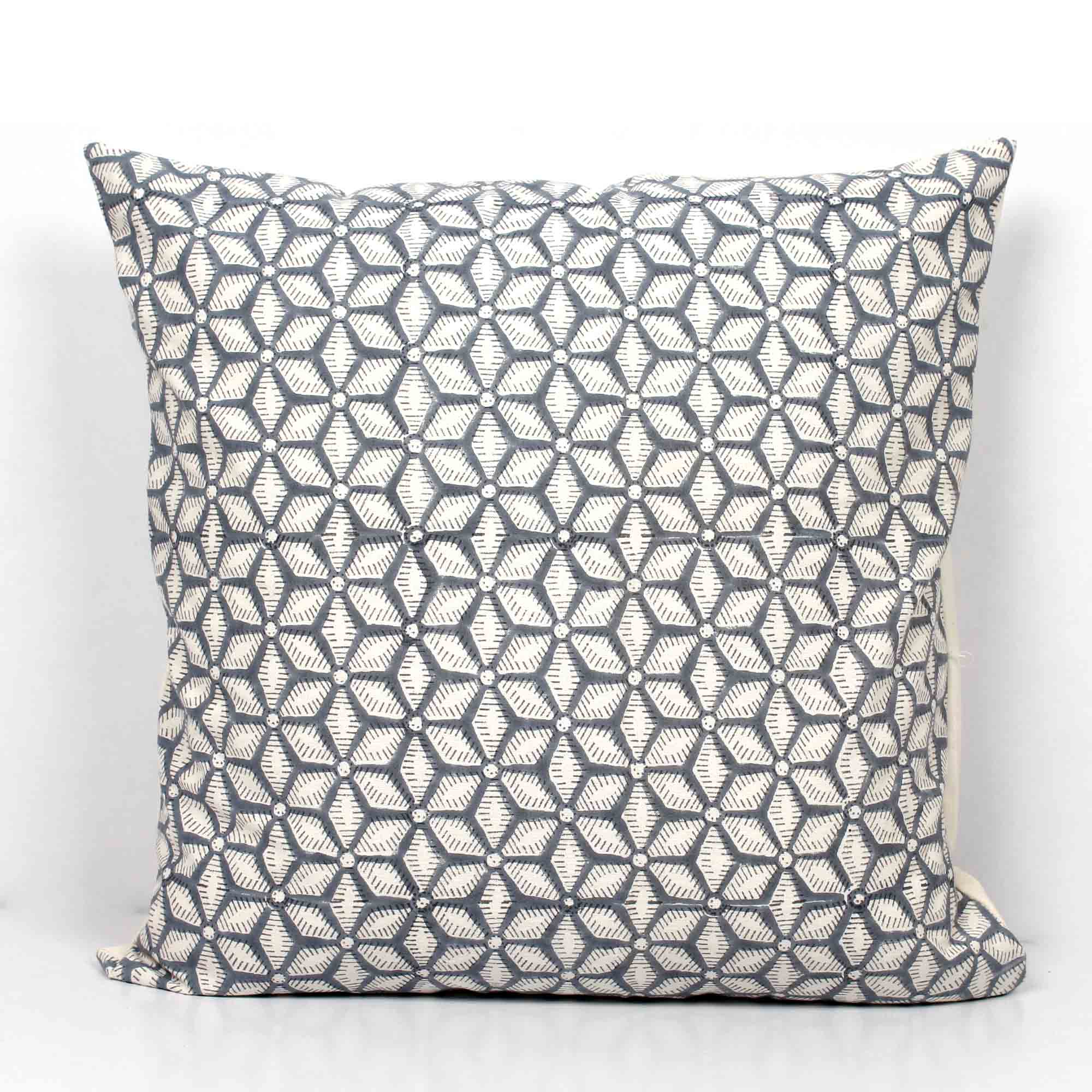 Hand-block Cotton Cushion Covers