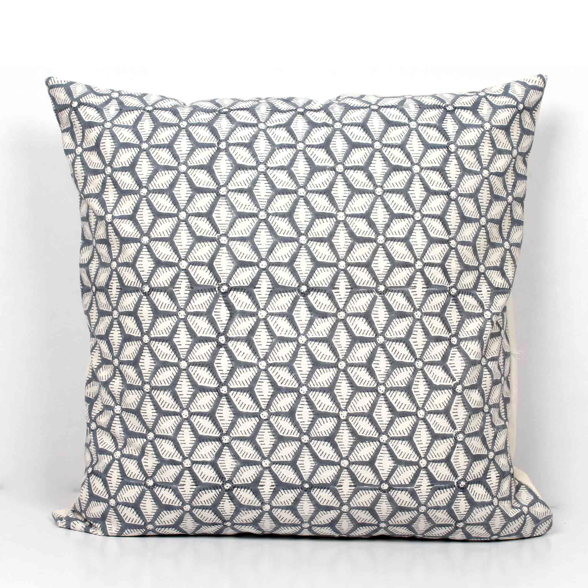 Hand-block Cotton Cushion Covers - SanskrutiHomes