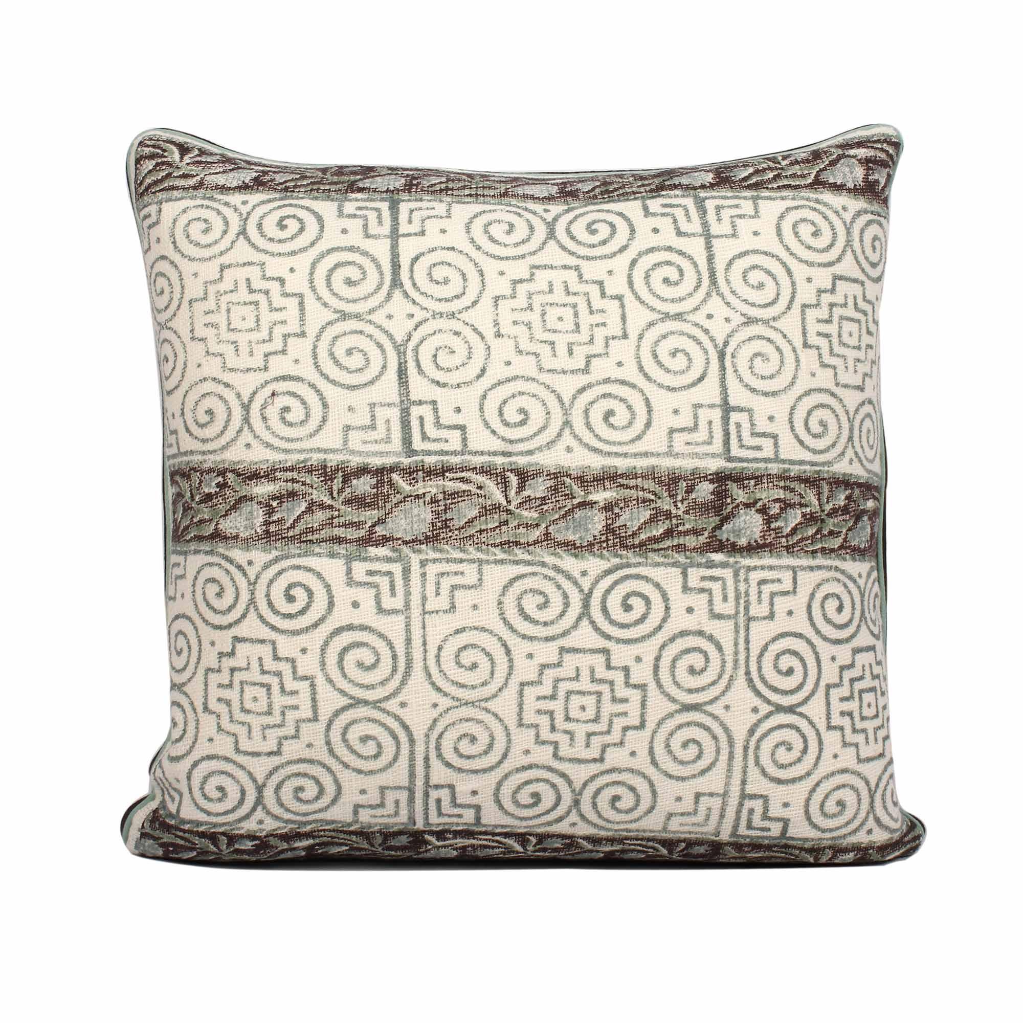 Hand-made blockprint Cotton Cushion Covers - SanskrutiHomes