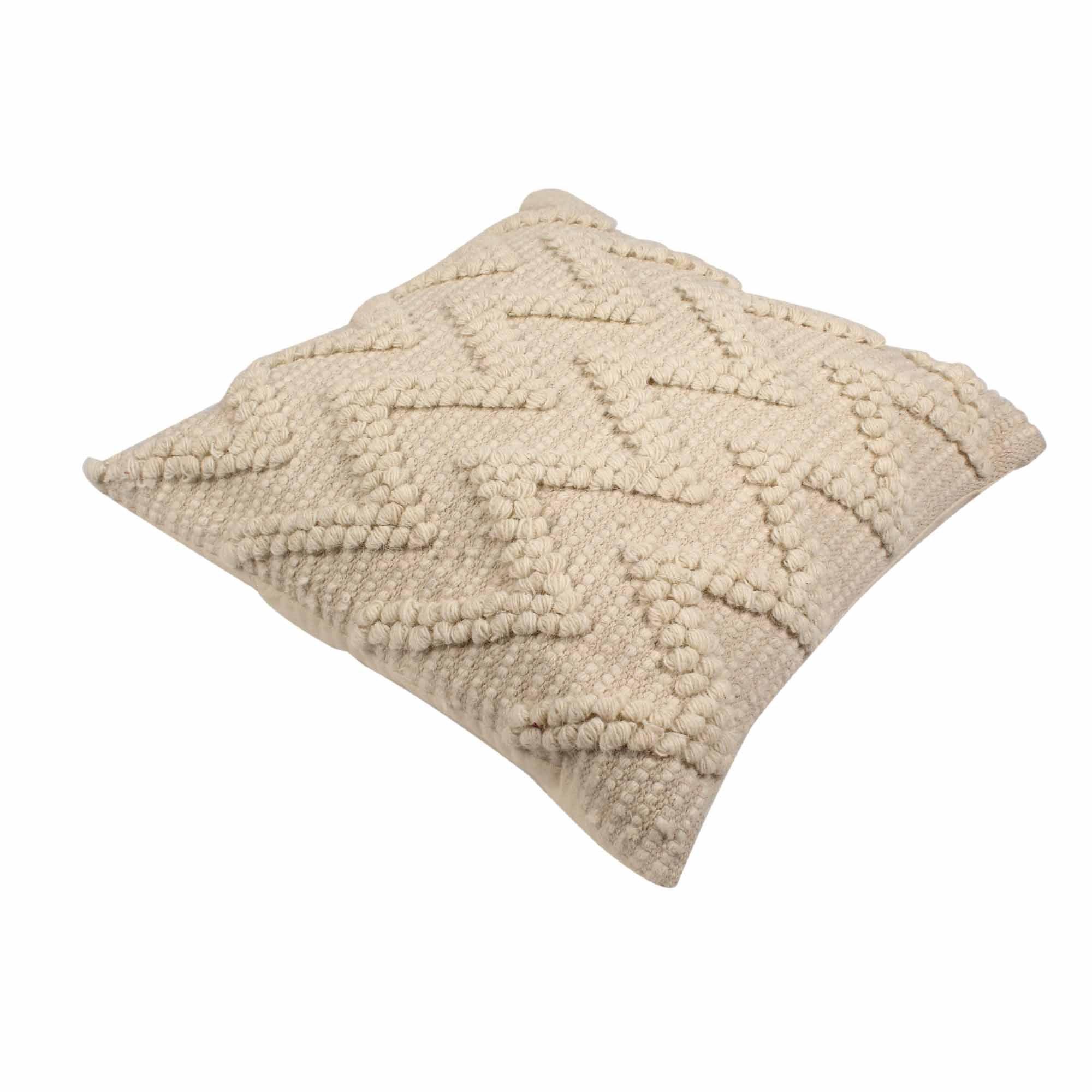 Mush Hush Hand-Woven Cotton Cushion Covers (Set Of 2)