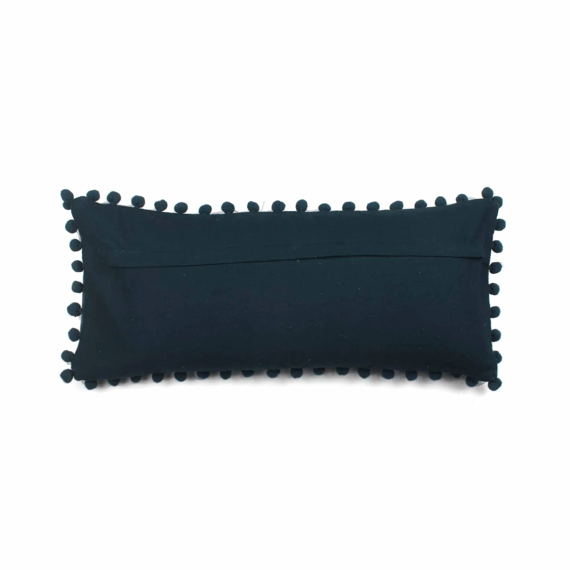 Hand-Made Cotton Blue Pillow Cover