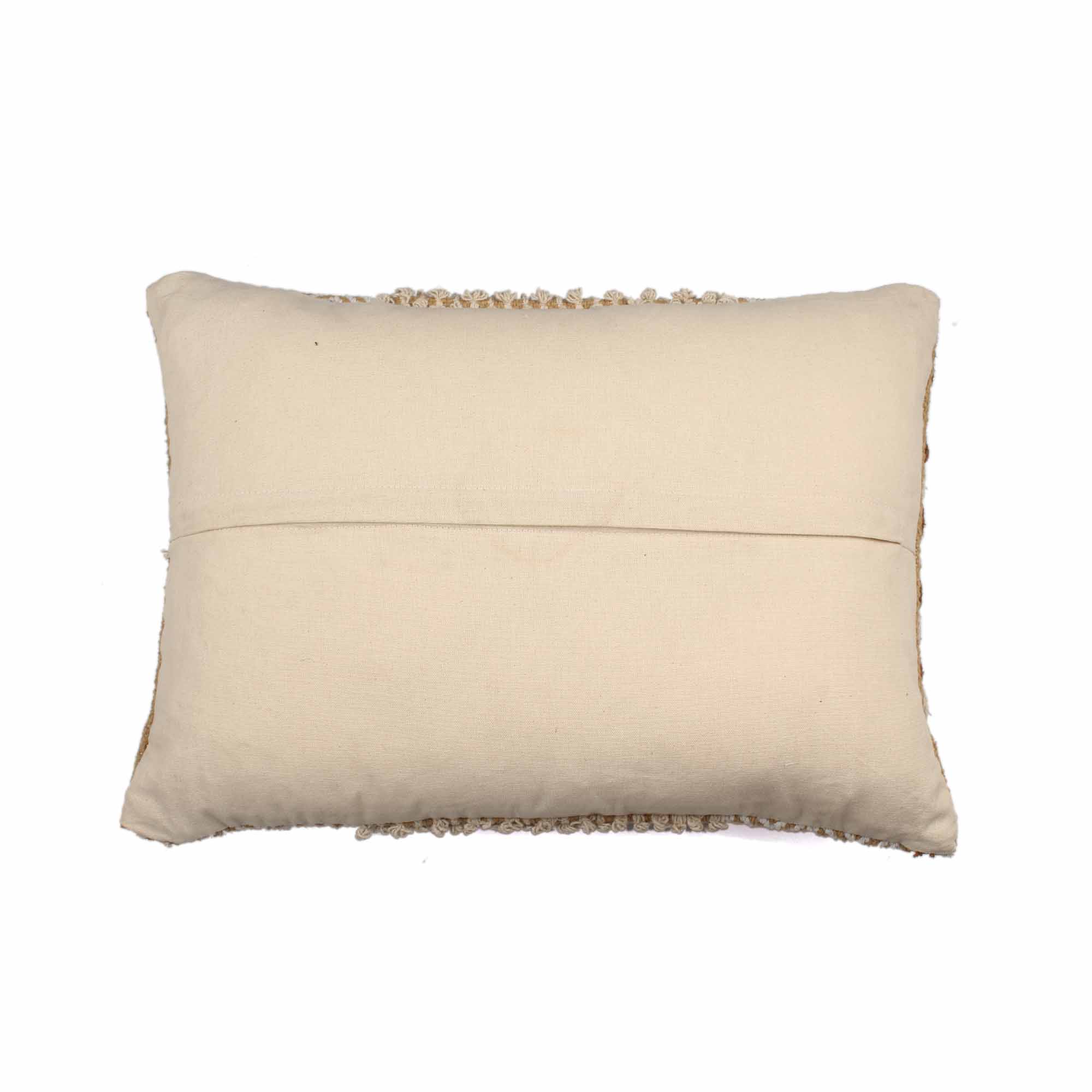 Hand-made Cotton Multicolor Pillow Cover