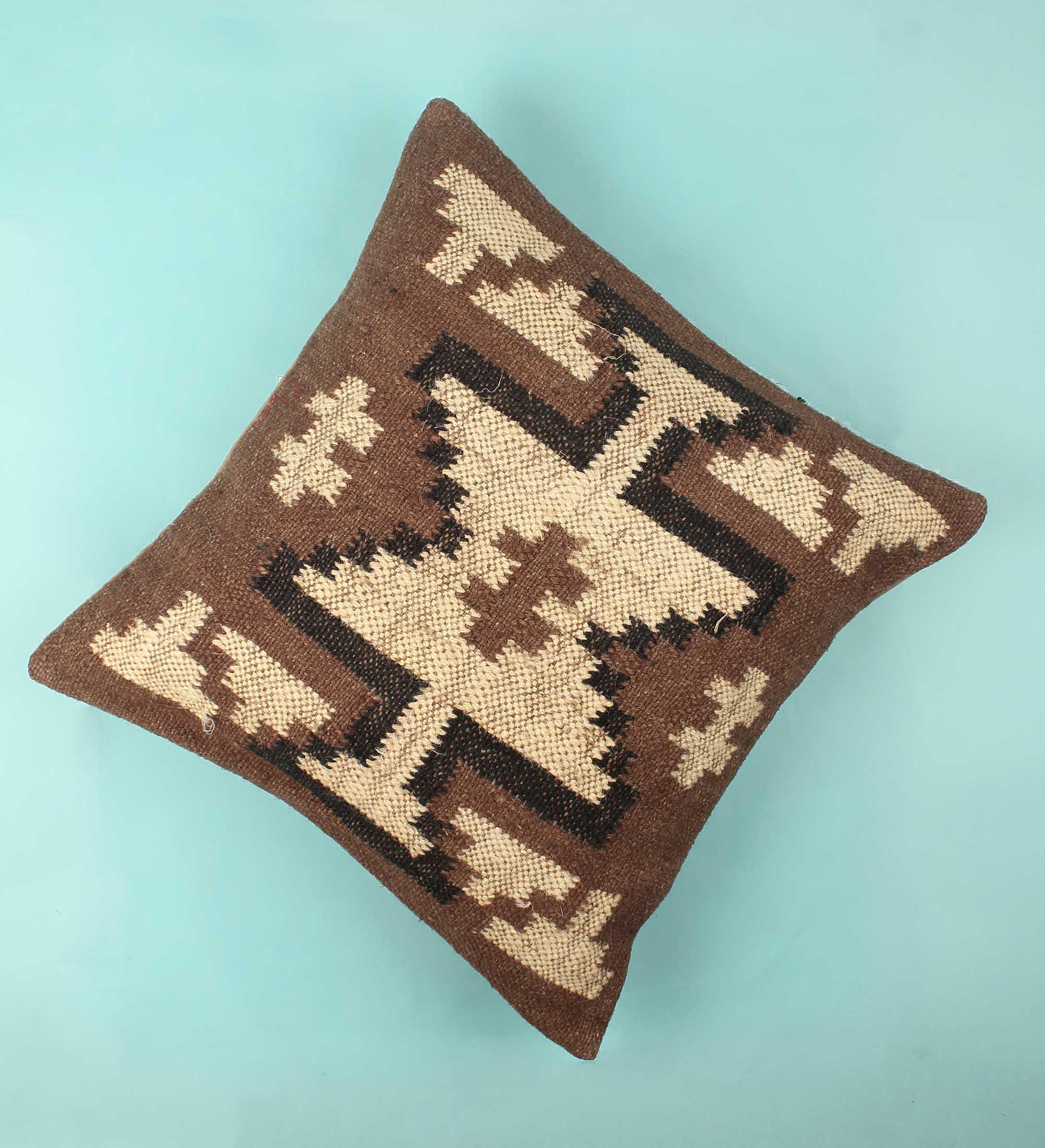 Designer Hand-Made Jute Cushion Cover