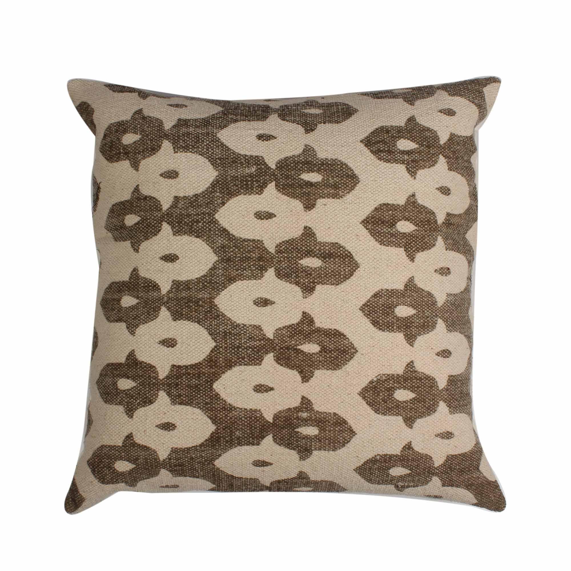 Dual Tone Hand-Made Cotton Printed Cushion Covers