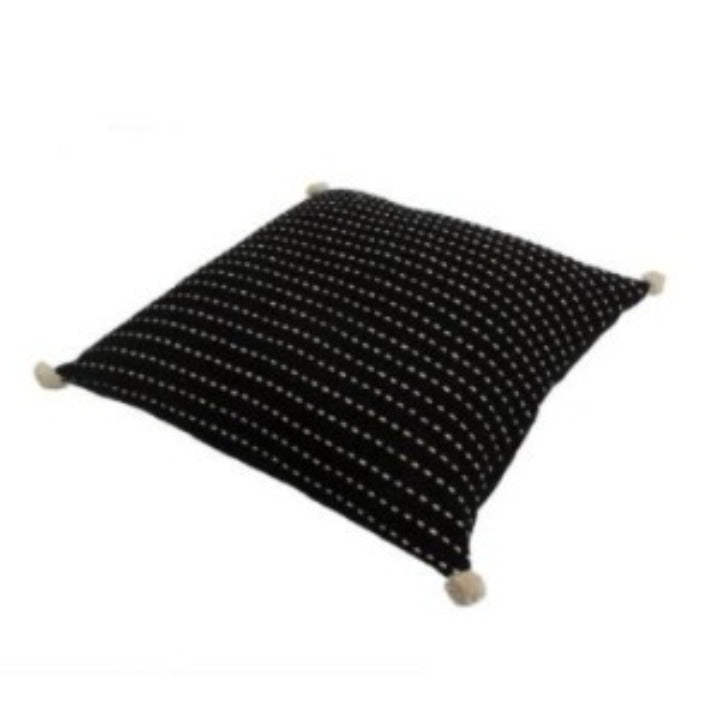 Black Crown Set of 2 Cushion Covers