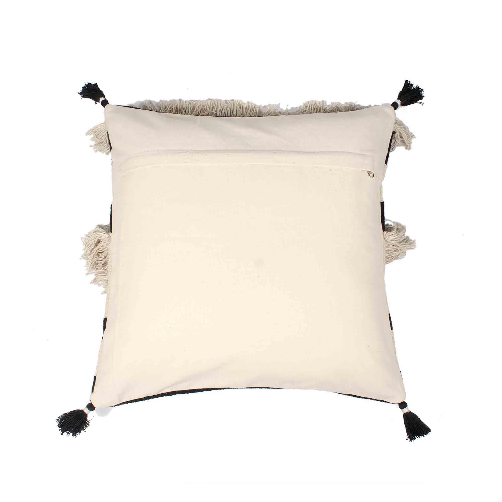 Mush Hush Hand-Woven Cotton Cushion Covers (Set Of 2)