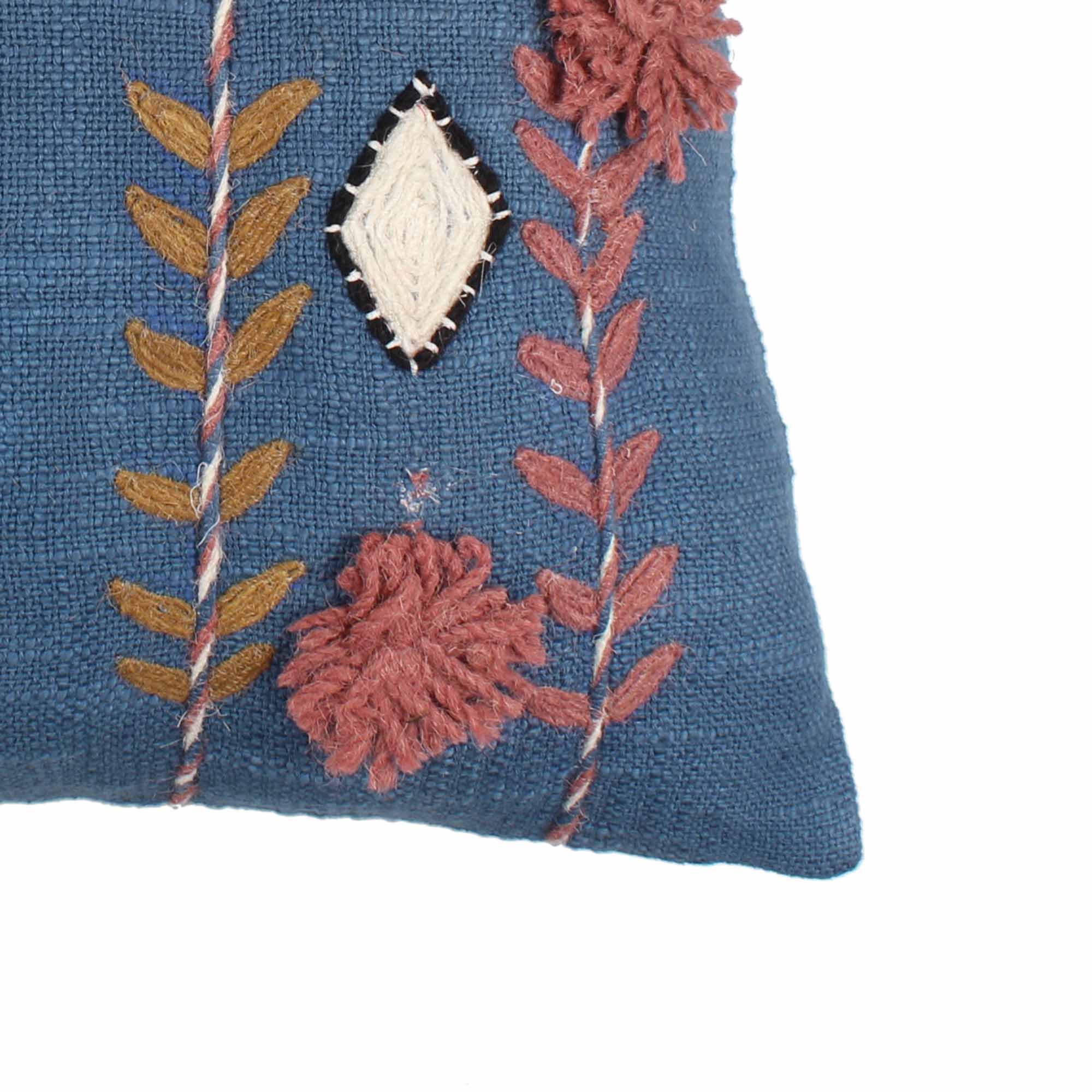 Handloom Pure Cotton Cushion Cover