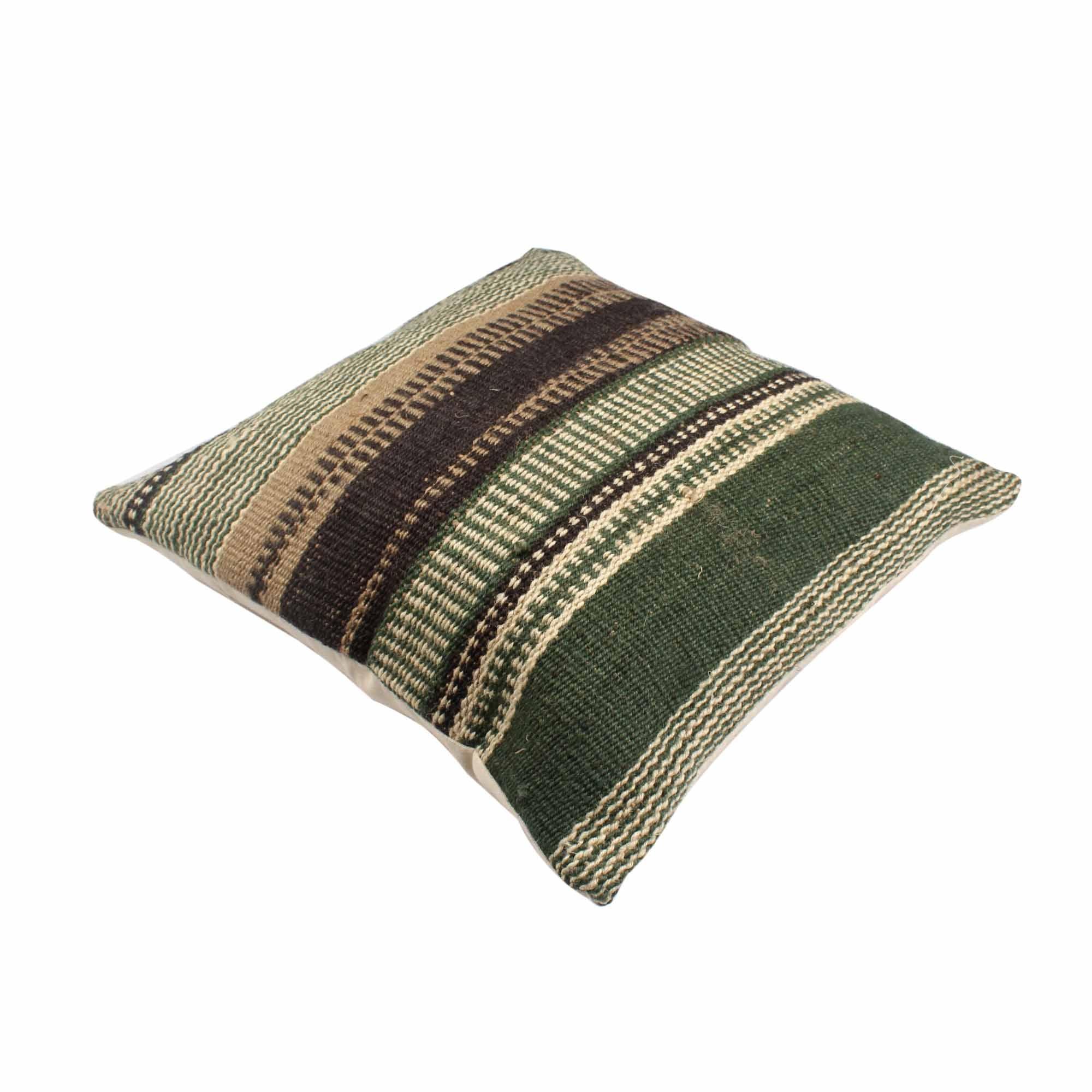 Designer Hand-made Jute Cushion Cover - SanskrutiHomes