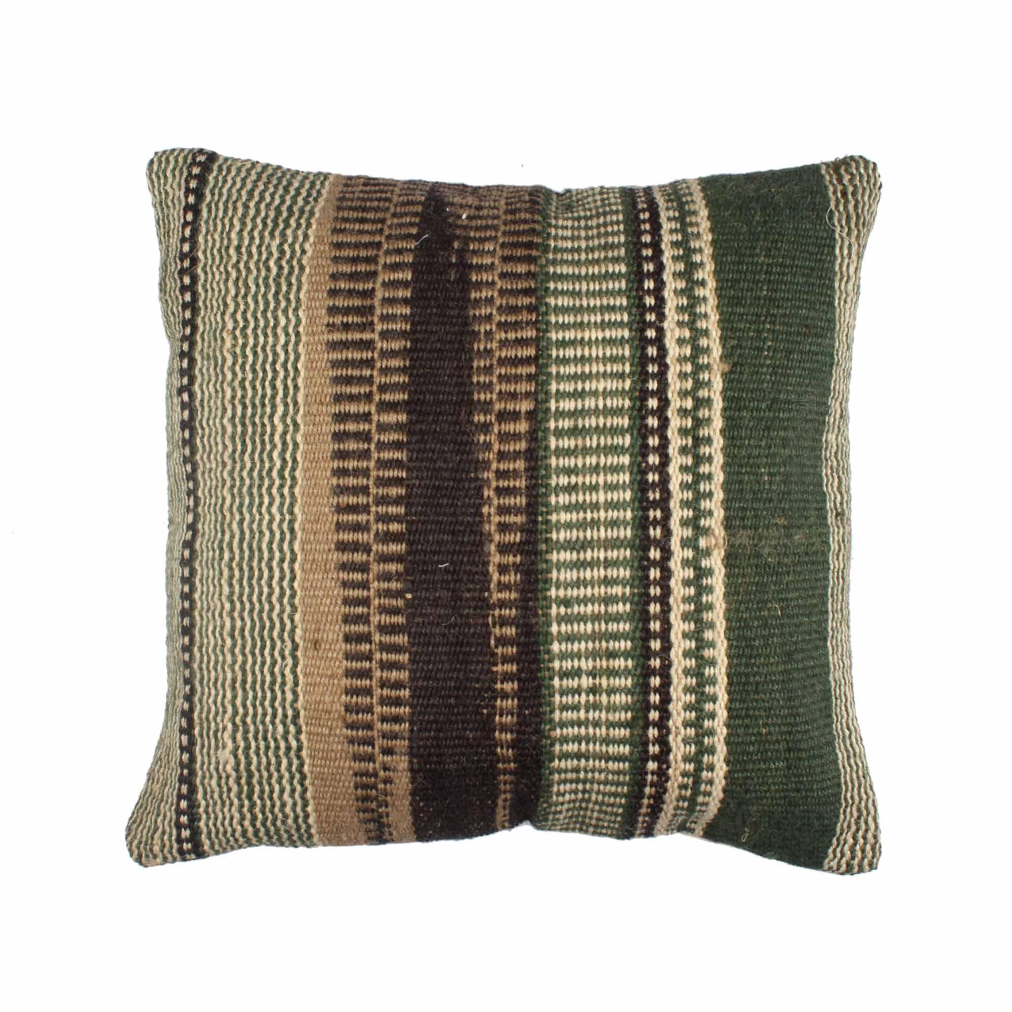 Designer Hand-made Jute Cushion Cover - SanskrutiHomes