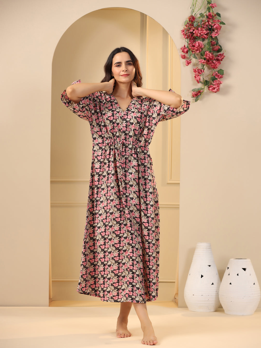 Women Pure Cotton Night Dress