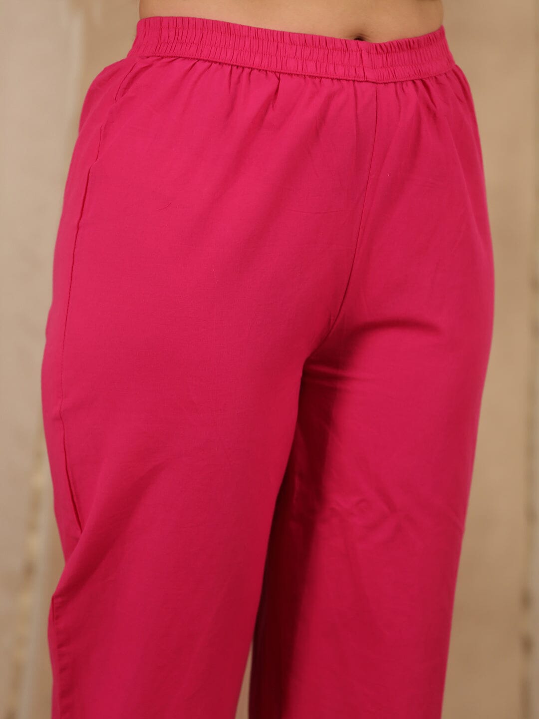 Women Pure Cotton 2 pcs Kurta Set Kurti Dupatta set Pant Rangdeep-Fashions