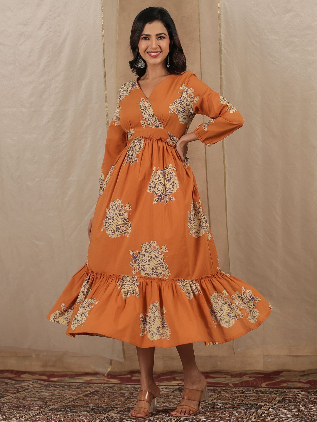 Women Pure Cotton Kurta dress Kurti Rangdeep-Fashions