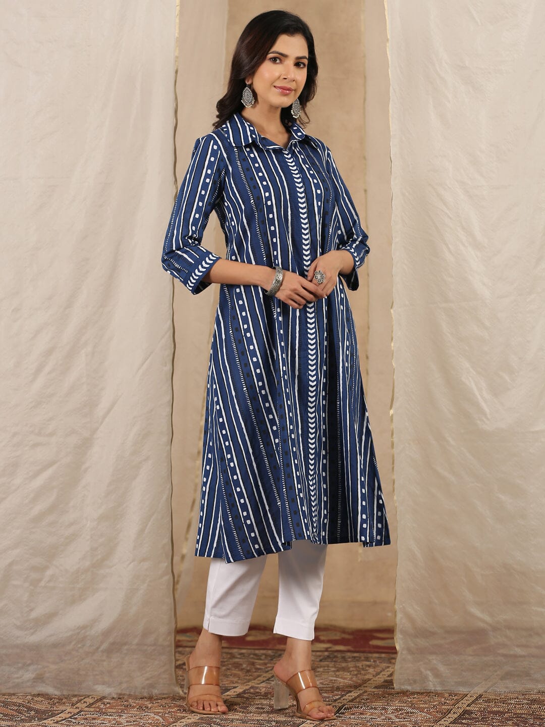 Women Pure Cotton Kurta Kurti Rangdeep-Fashions