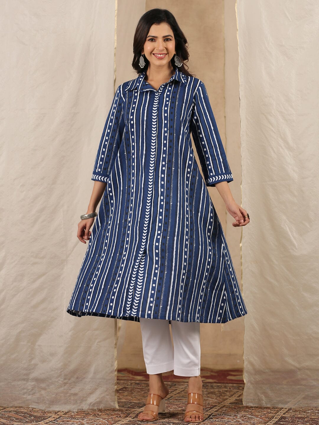 Women Pure Cotton Kurta Kurti Rangdeep-Fashions