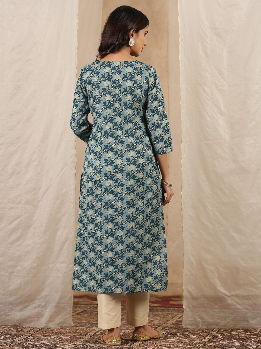 Women Pure Cotton Kurta Kurti Rangdeep-Fashions