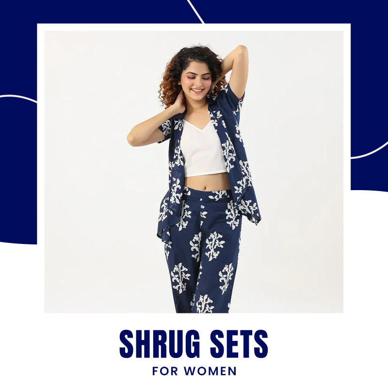 Shop Shrug Sets For Women Online @ Discounted Price, Best Deals On ...