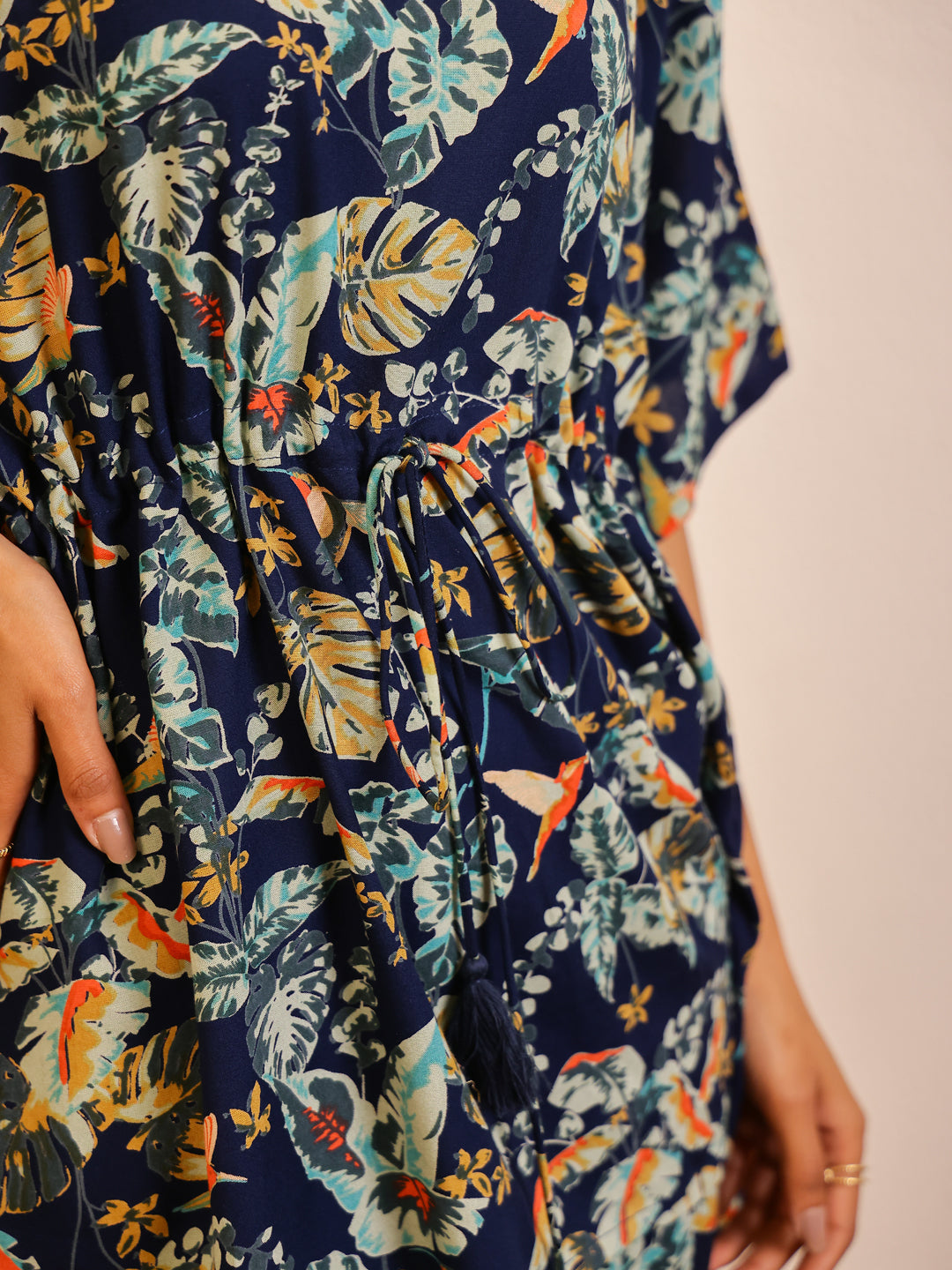 Multi Color Floral Printed Pure Cotton Night Suit