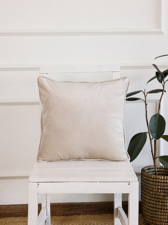 Solid Print Cushion Cover