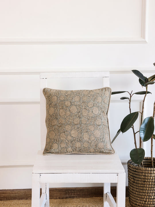 Floral Printed Cushion Cover