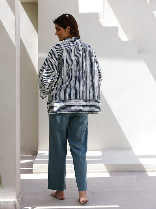 Teal 3 Piece Loungewear Set