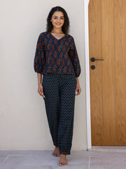 Printed Pure Cotton Night Suit