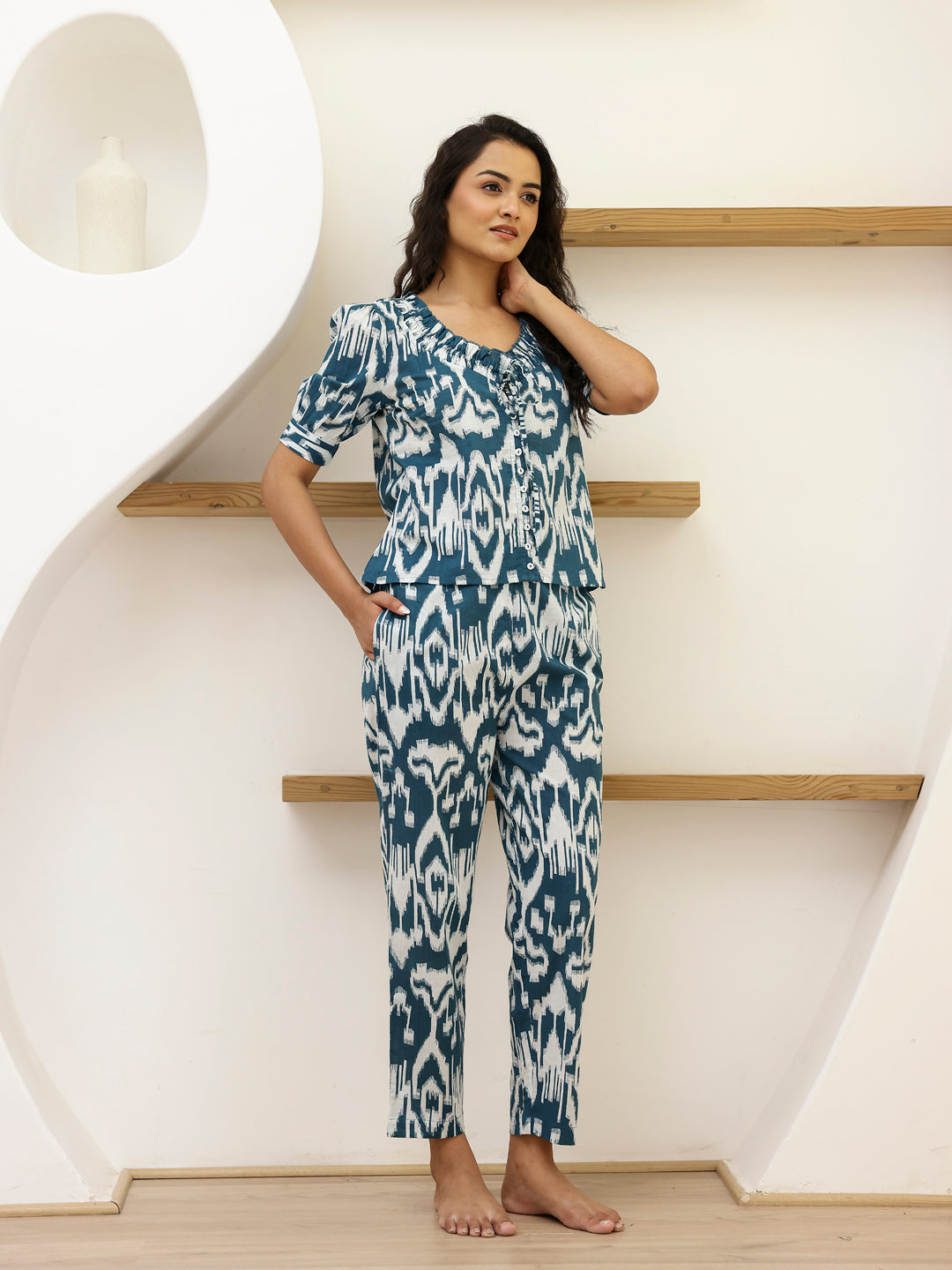Teal Loungewear Set