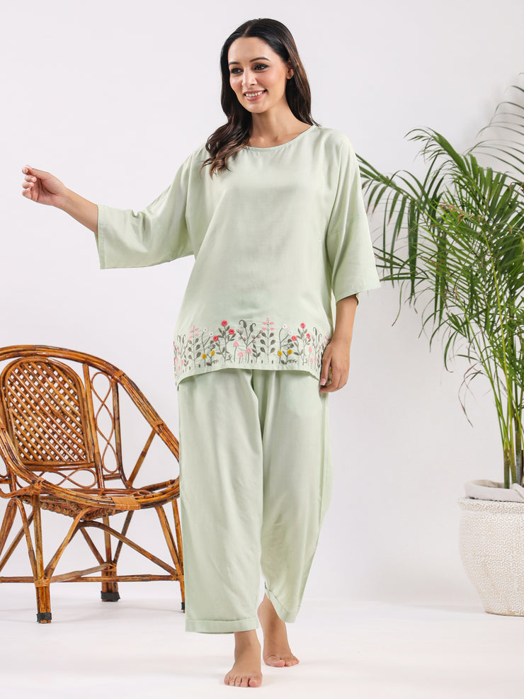 Women Modal Night Suit