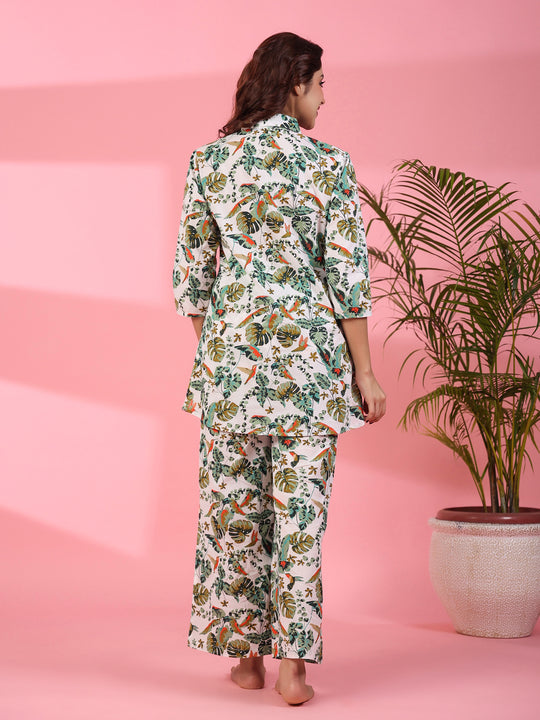 BOTANICAL COTTON CO-ORD SET